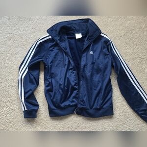 Women's Adidas Navy Track Jacket, Size Large